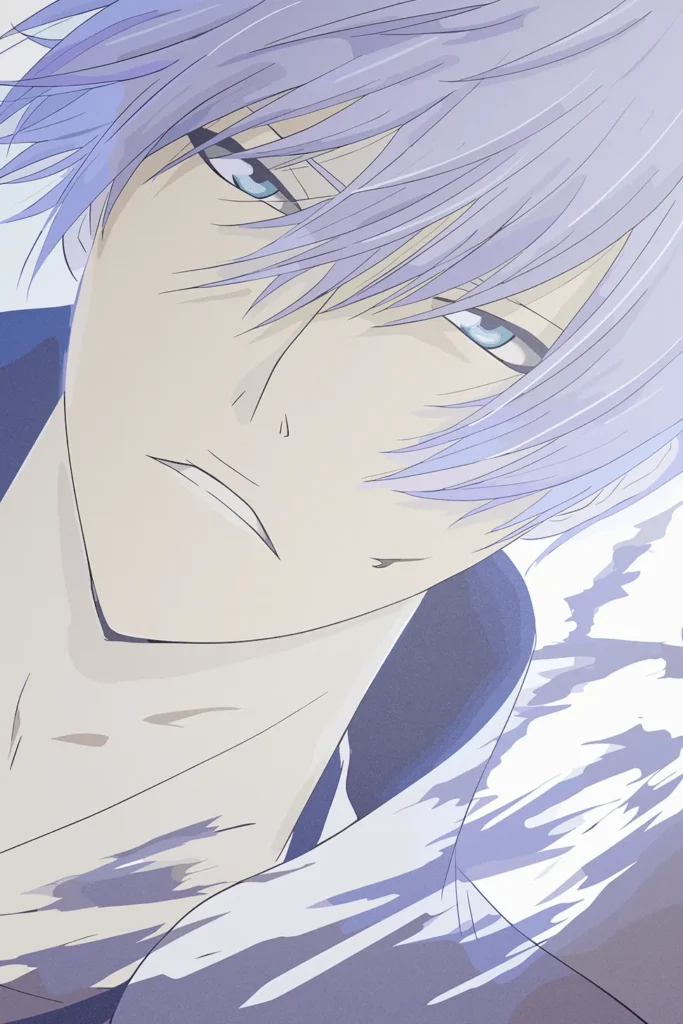 Gin Ichimaru Bleach Original Image Bespoke Printed Metal Poster