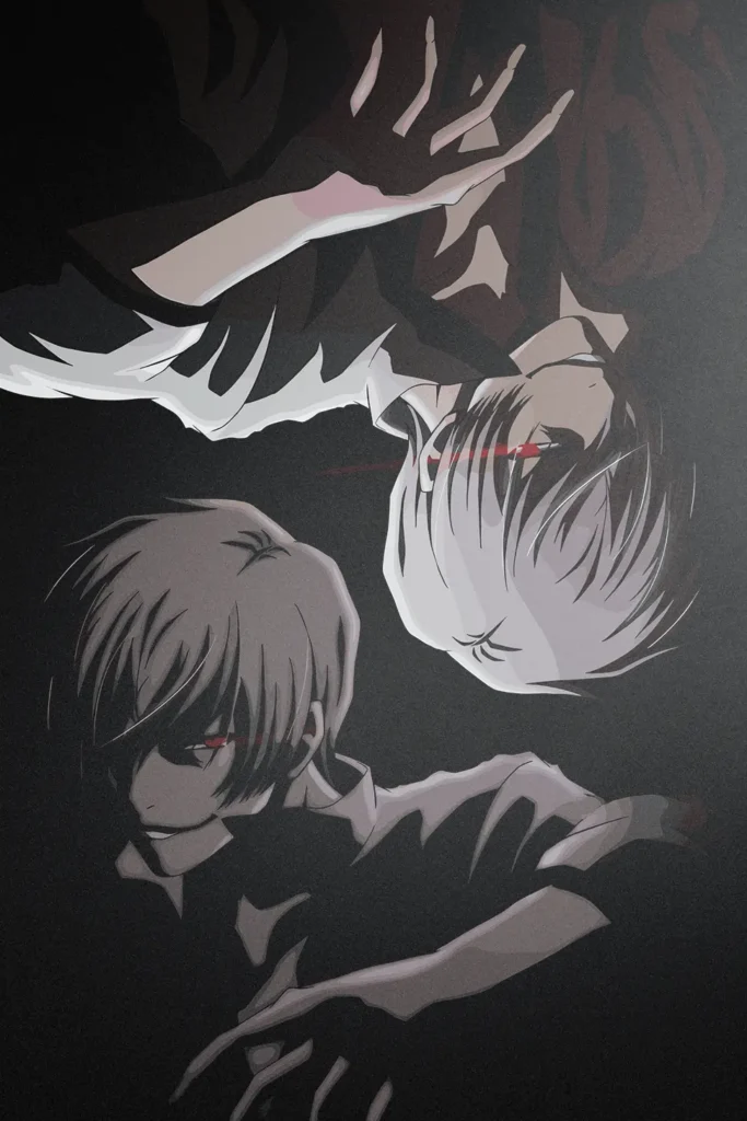 Gin Ichimaru Bleach Original Image Bespoke Printed Metal Wall Art