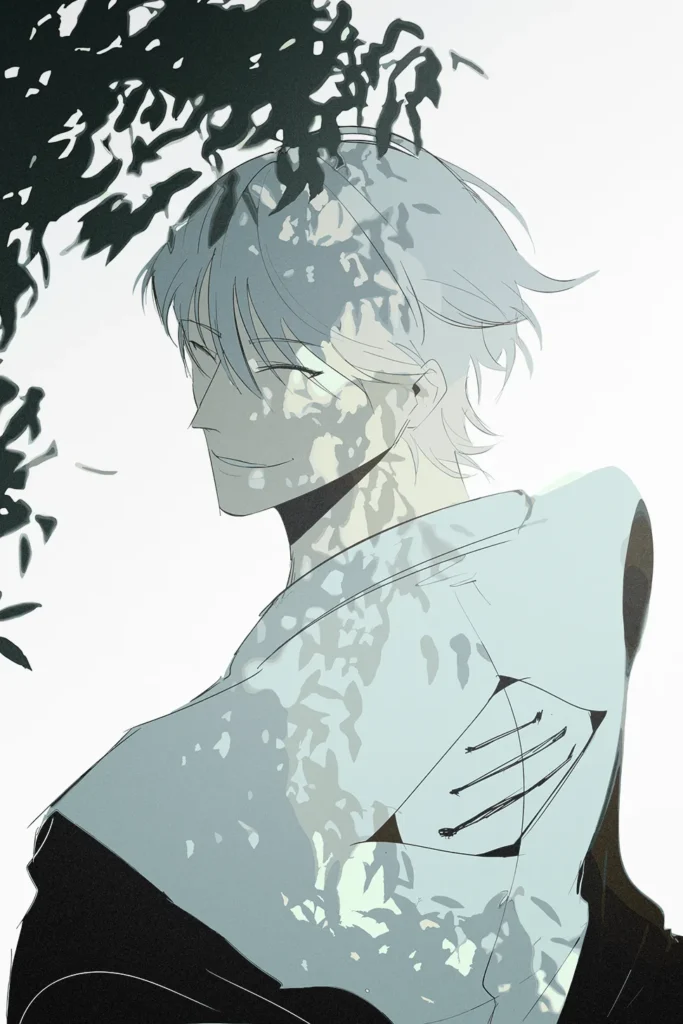 Gin Ichimaru Bleach Original Image Exclusive Metal Poster