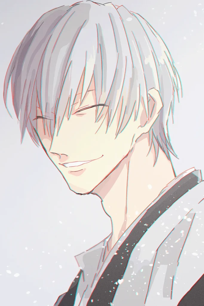 Gin Ichimaru Bleach Original Image Exquisite Metal Wall Art Poster