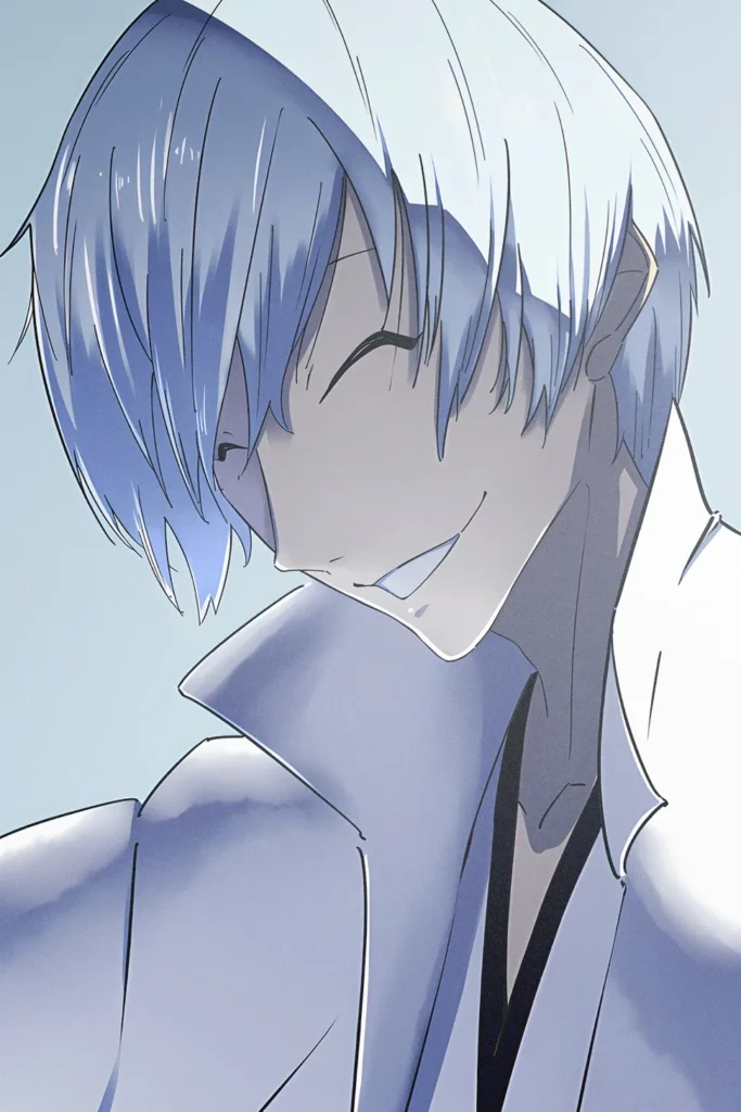 Gin Ichimaru Bleach Original Image Exquisite Printed Metal Poster