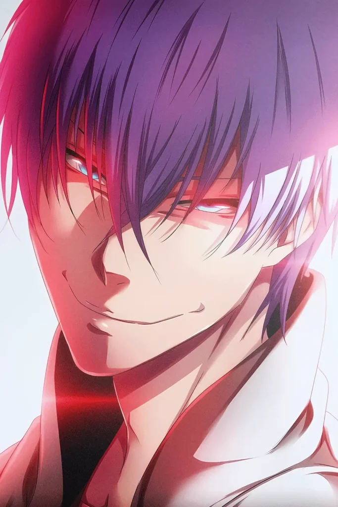 Gin Ichimaru Bleach Original Image Metal Poster