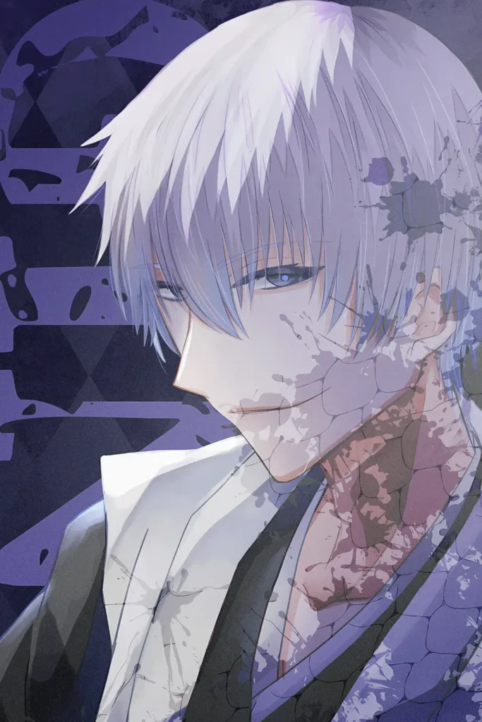 Gin Ichimaru Bleach Original Image Outstanding Printed Metal Poster