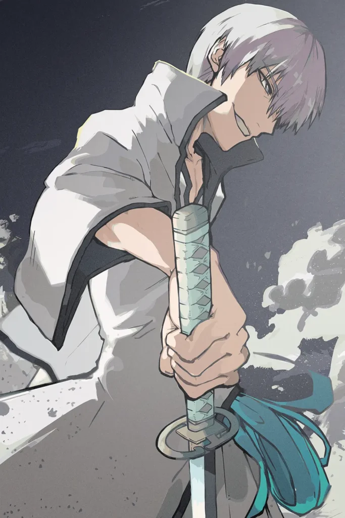 Gin Ichimaru Bleach Original Image Outstanding Printed Metal Wall Art