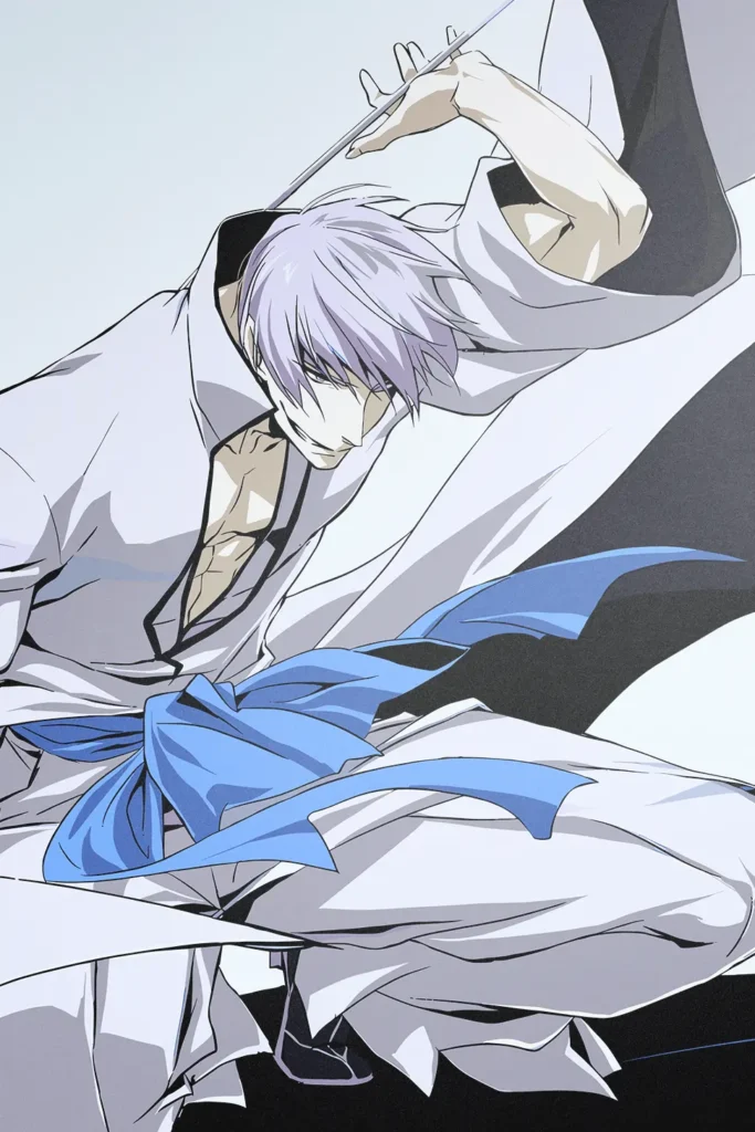 Gin Ichimaru Bleach Original Image Premium Printed Metal Poster