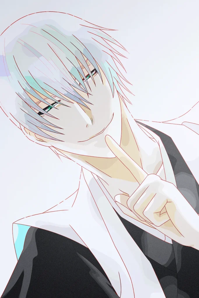 Gin Ichimaru Bleach Original Image Printed Metal Poster