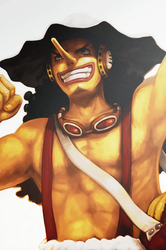 God Usopp One Piece Original Image Aluminium Metal Print