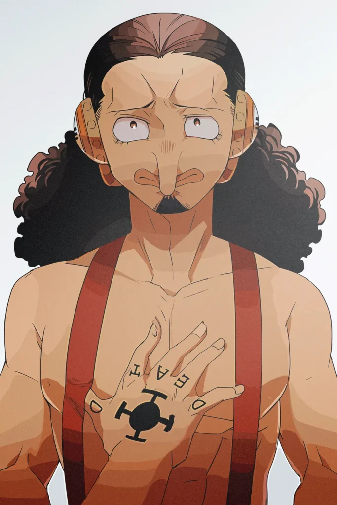 God Usopp One Piece Original Image Exclusive Metal Poster