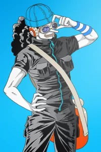 God Usopp One Piece Original Image Exclusive Metal Print