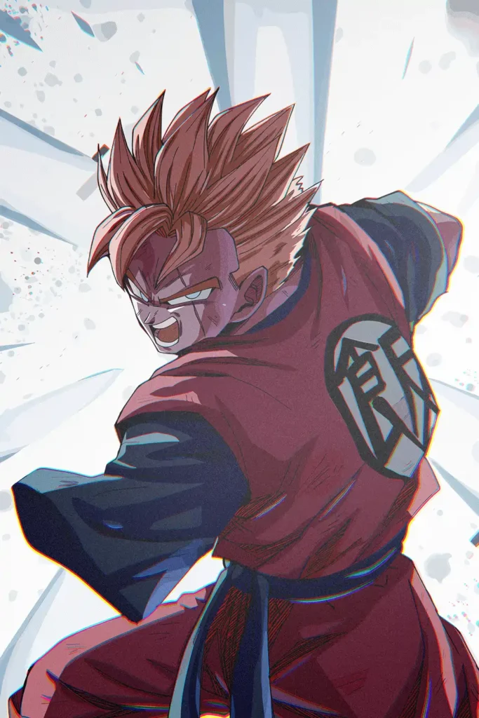 Gohan Super Saiyan Dragon Ball Original Image Exclusive Metal Wall Art