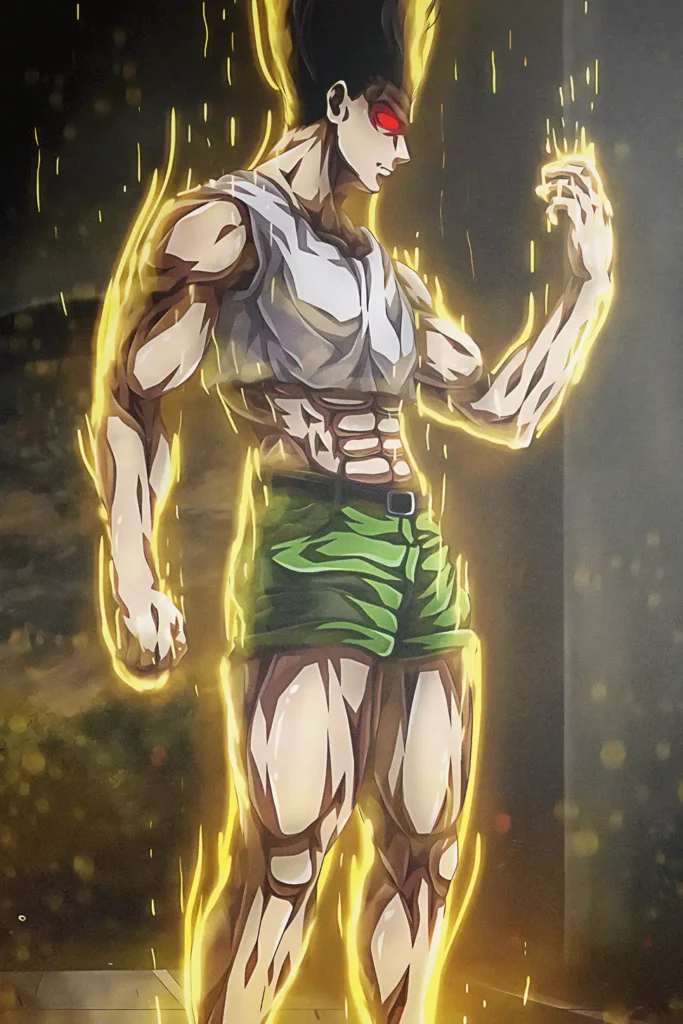 Gon Freecss Hunter x Hunter Original Image Bespoke Metal Wall Poster