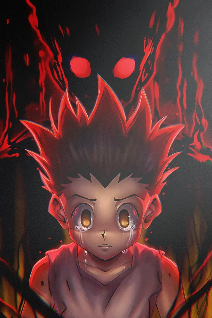 Gon Freecss Hunter x Hunter Original Image Deluxe Printed Metal Wall Art