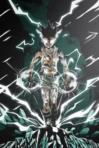 Gon Freecss Hunter x Hunter Original Image Exclusive Metal Wall Art
