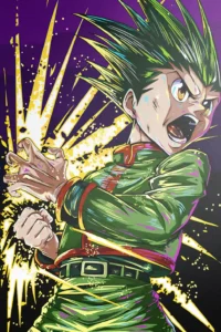 Gon Freecss Hunter x Hunter Original Image High Quality Aluminium Printed Metal Poster