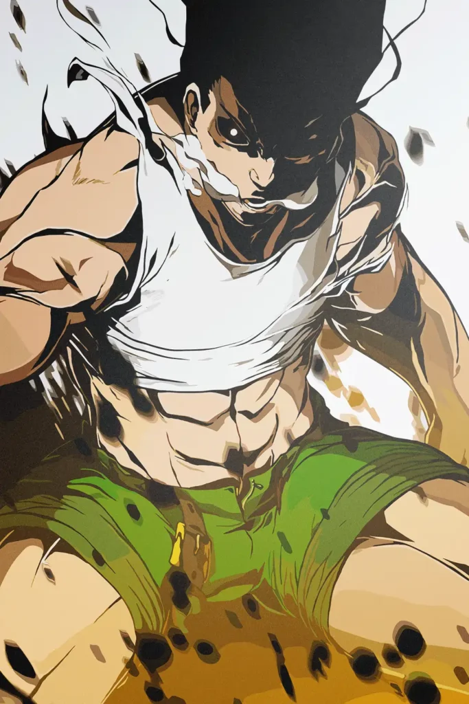 Gon Freecss Hunter x Hunter Original Image High Quality Printed Metal Wall Art