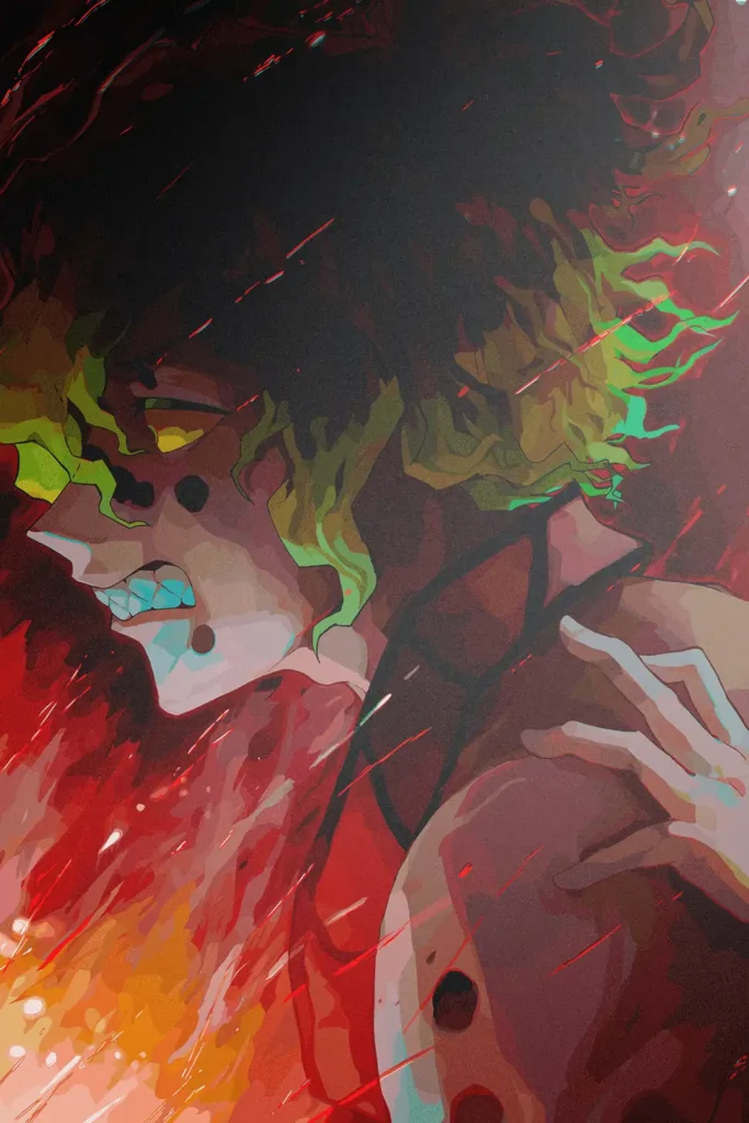 Gyutaro Demon Slayer Original Image Premium Metal Poster