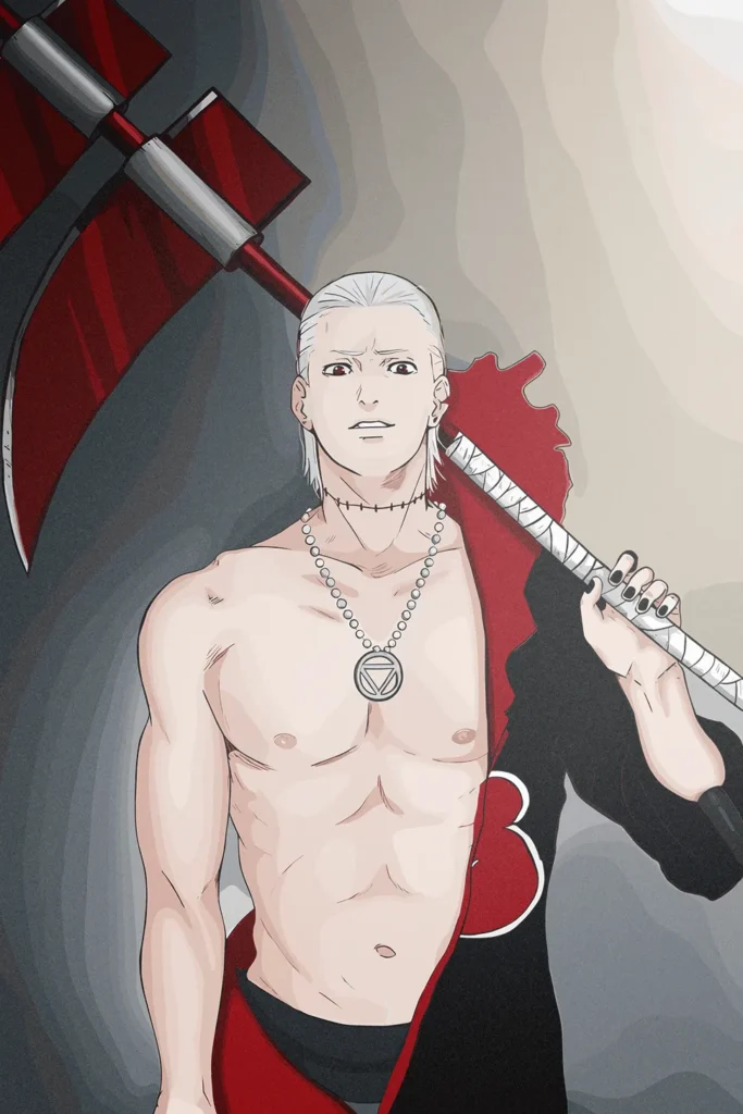 Hidan Naruto Original Image Aluminium Metal Poster