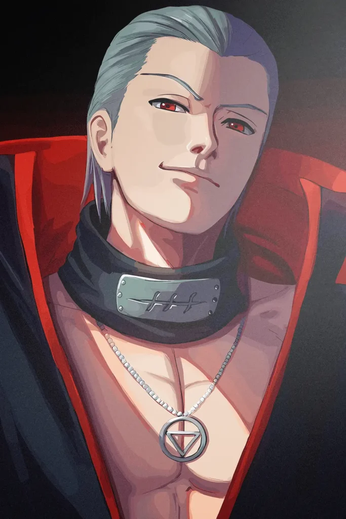 Hidan Naruto Original Image Metal Print Wall Art
