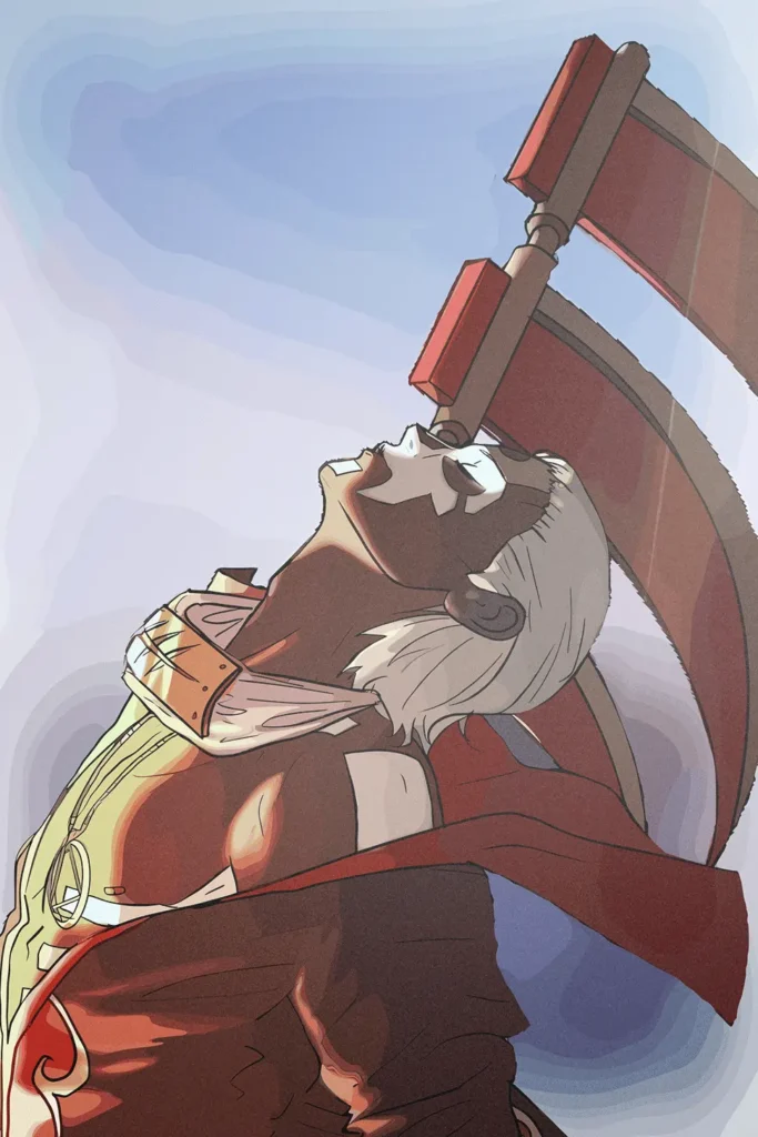 Hidan Naruto Original Image Metal Wall Poster