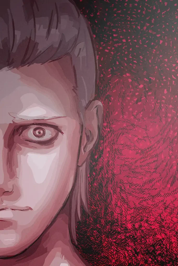 Hidan Naruto Original Image Premium Metal Poster