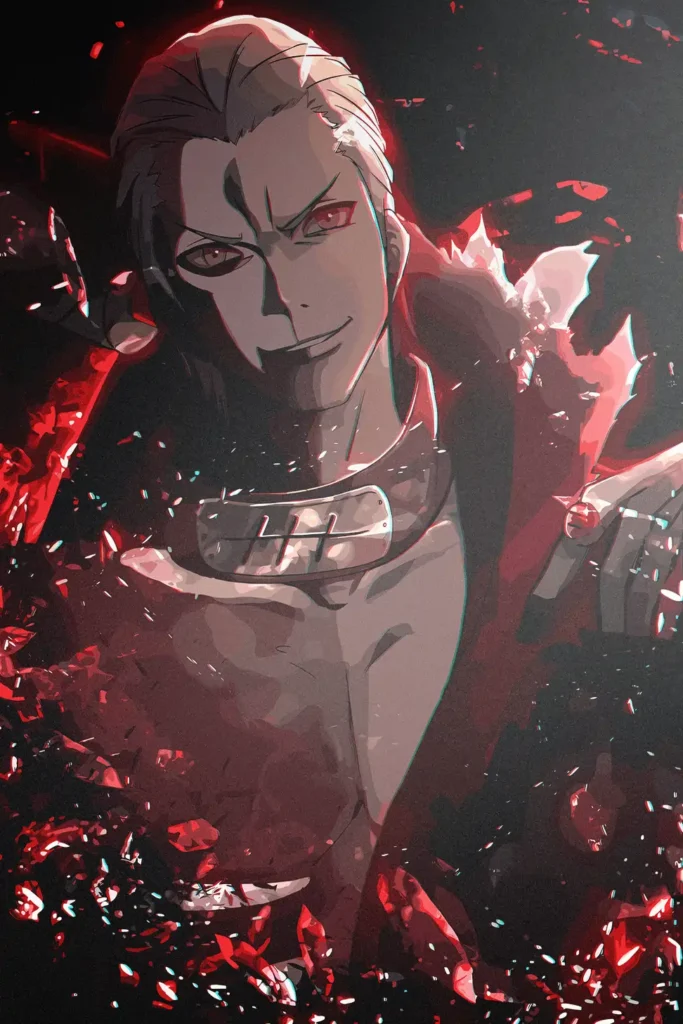 Hidan Naruto Original Image Premium Metal Print