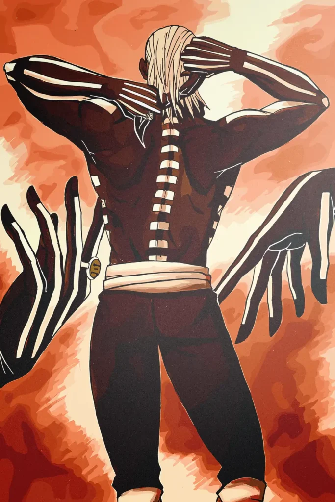 Hidan Naruto Original Image Premium Printed Metal Poster