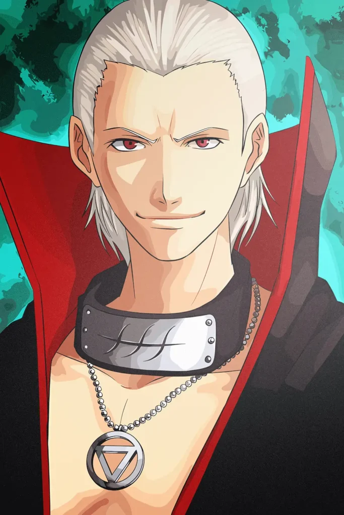 Hidan Naruto Original Image Printed Metal Wall Art