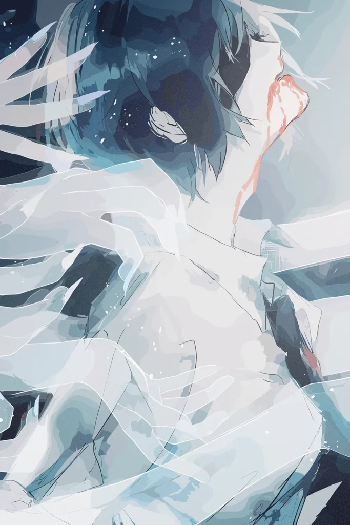 Himeno Chainsaw Man Original Image Bespoke Metal Poster