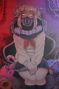 Himiko Toga My Hero Academia Original Image Aluminium Metal Poster