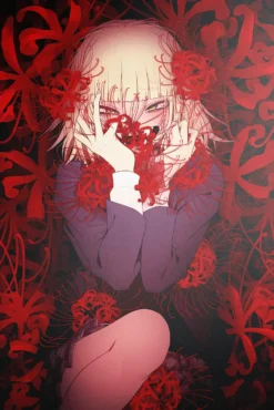 Himiko Toga My Hero Academia Expressive Bloom and Sly Smile Exclusive Metal Print