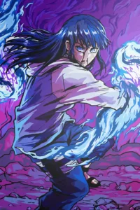 Hinata Hyuga Naruto Original Image Metal Poster
