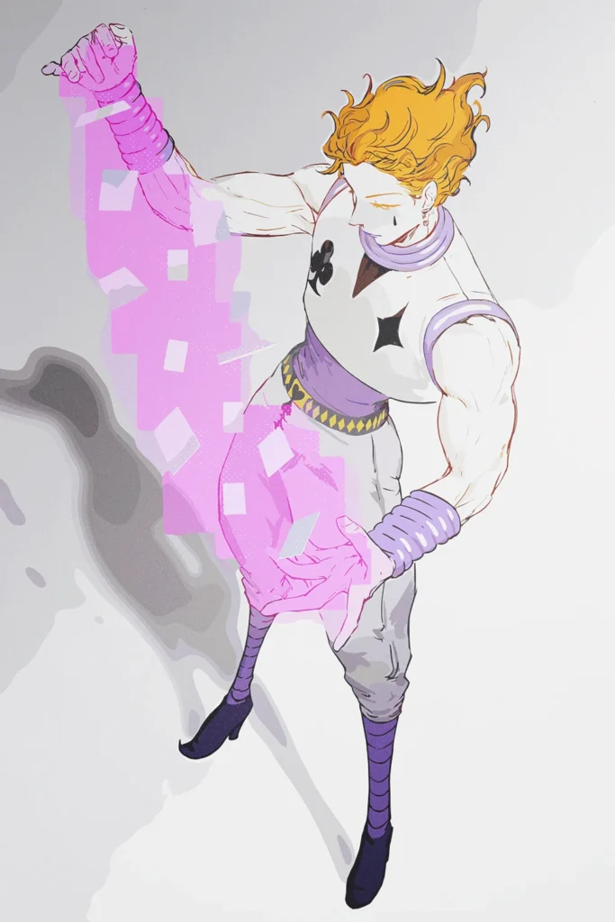 Hisoka Hunter x Hunter Original Image Exclusive Metal Print