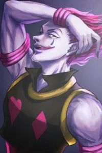 Hisoka Hunter x Hunter Original Image Exquisite Metal Wall Poster