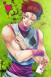 Hisoka Hunter x Hunter Original Image Premium Metal Wall Art