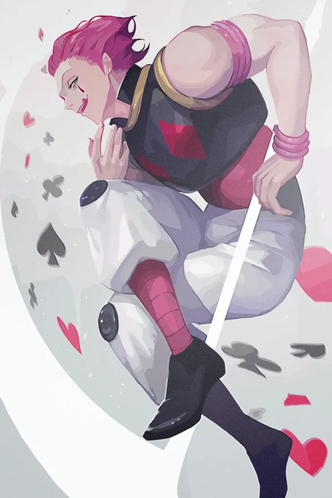 Hisoka Hunter x Hunter Original Image Premium Printed Metal Poster