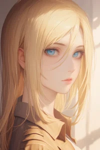 Historia Reiss Attack On Titan Original Image High Quality Aluminium Printed Metal Poster