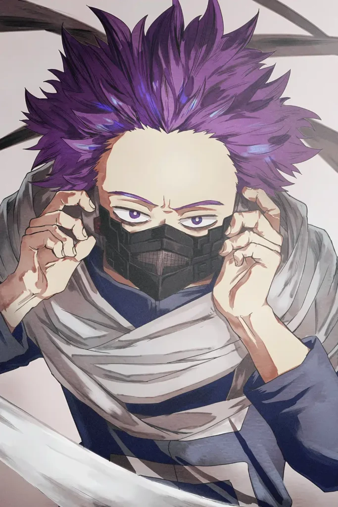 Hitoshi Shinso My Hero Academia Original Image Aluminium Metal Poster