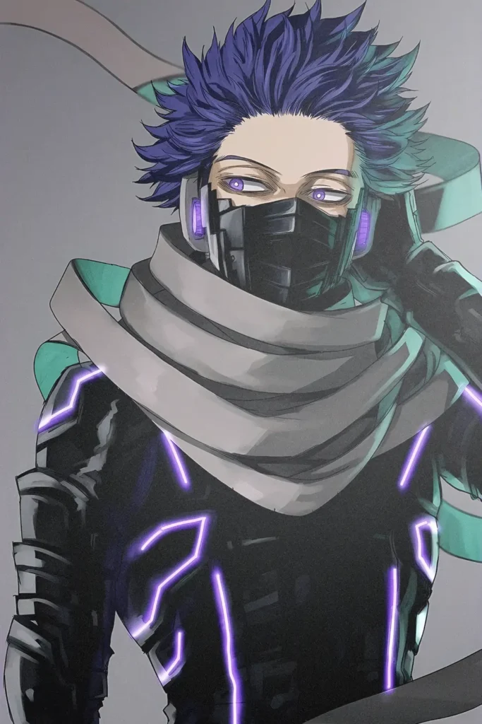 Hitoshi Shinso My Hero Academia Original Image Exclusive Metal Wall Art