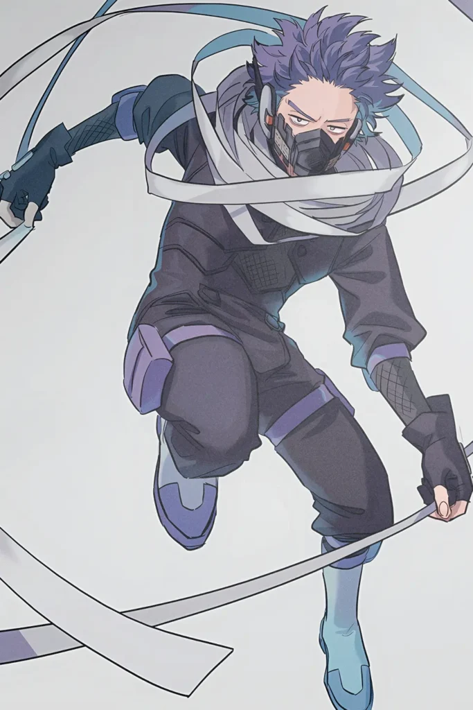 Hitoshi Shinso My Hero Academia Original Image High Quality Printed Metal Poster