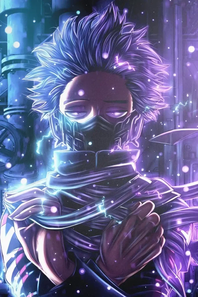 Hitoshi Shinso My Hero Academia Original Image Metal Poster