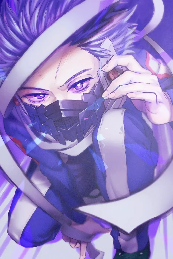 Hitoshi Shinso My Hero Academia Original Image Printed Metal Poster