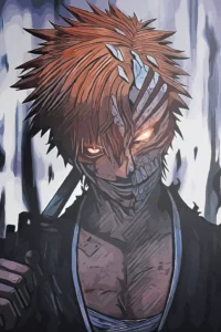 Ichigo Kurosaki Bleach Original Image Aluminium Metal Poster