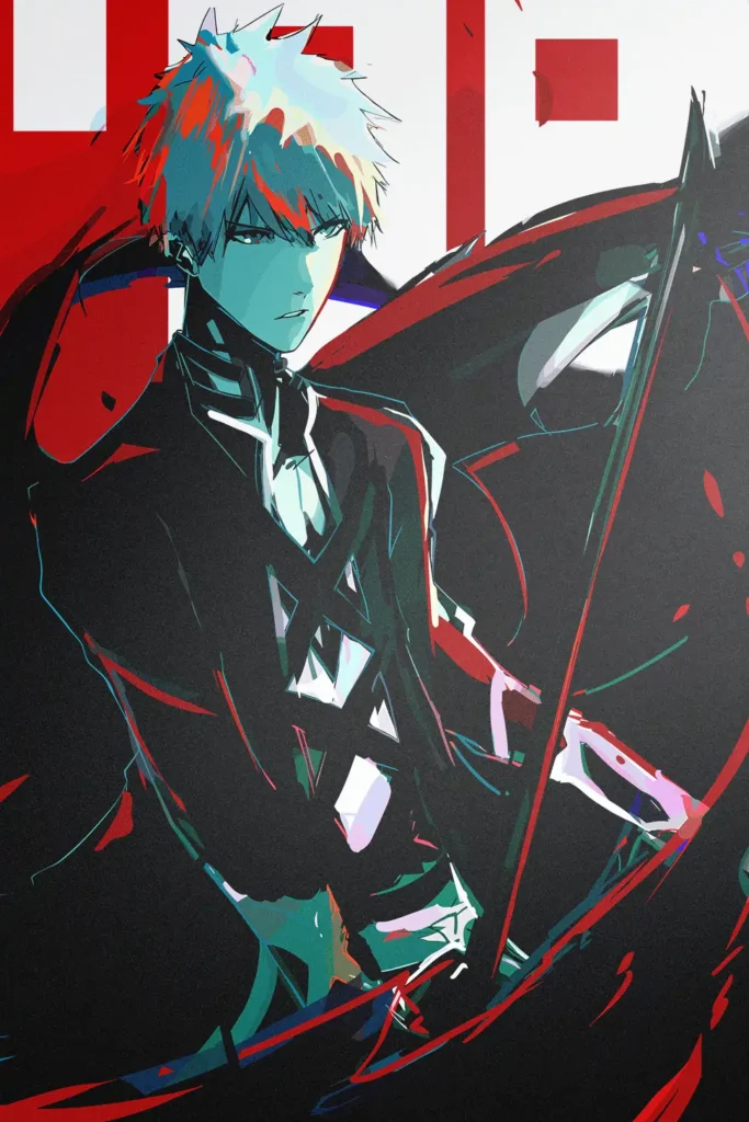 Ichigo Kurosaki Bleach Original Image Distinctive Printed Metal Wall Art