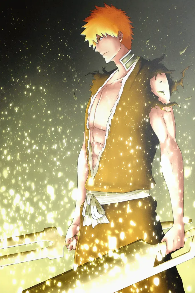 Ichigo Kurosaki Bleach Original Image Exquisite Printed Metal Poster