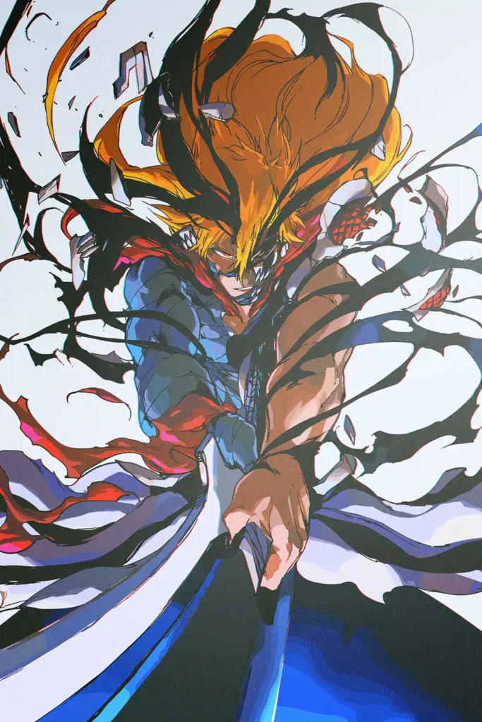 Ichigo Kurosaki Bleach Original Image Exquisite Printed Metal Wall Art