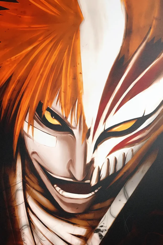 Ichigo Kurosaki Bleach Original Image Refined Metal Wall Poster