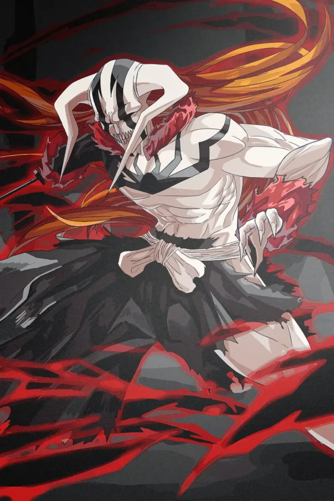 Ichigo Kurosaki Bleach Original Image Bespoke Metal Wall Poster