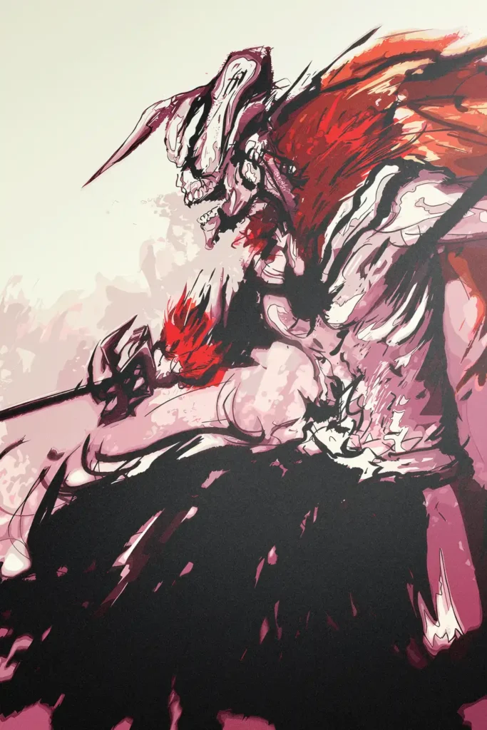 Ichigo Kurosaki Bleach Original Image Distinctive Metal Wall Poster