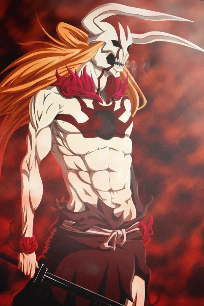 Ichigo Kurosaki Bleach Original Image Metal Print Poster