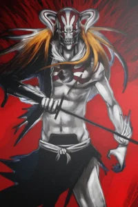 Ichigo Kurosaki Bleach Original Image Premium Metal Poster
